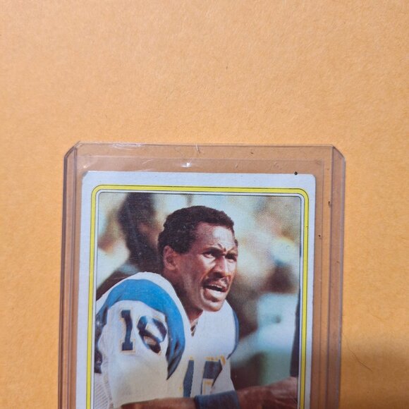 charlie joiner 1980 topps #28 - Picture 3 of 4